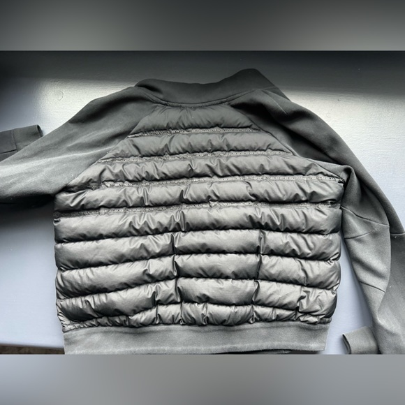 Nike women's Aeroloft Tech moto jacket 800 down fill- size M Rare! - Picture 5 of 9